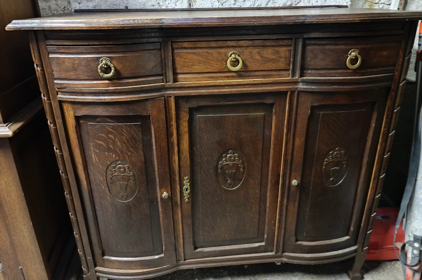 Buffet en chêne, Huis en Inrichting, Kasten | Ladekasten, Ophalen, Eikenhout