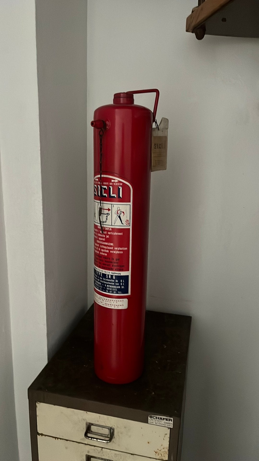 Brandblusser, Ophalen, Zo goed als nieuw, Brandblusser