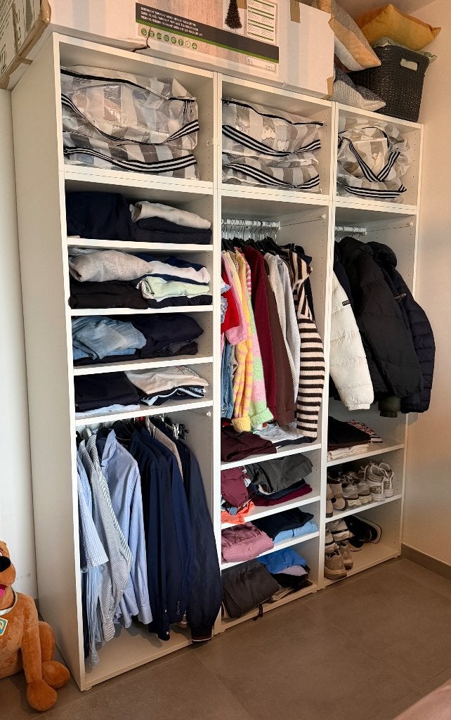 4x IKEA platsa kasten, Enlèvement, Comme neuf, Avec tablette(s)