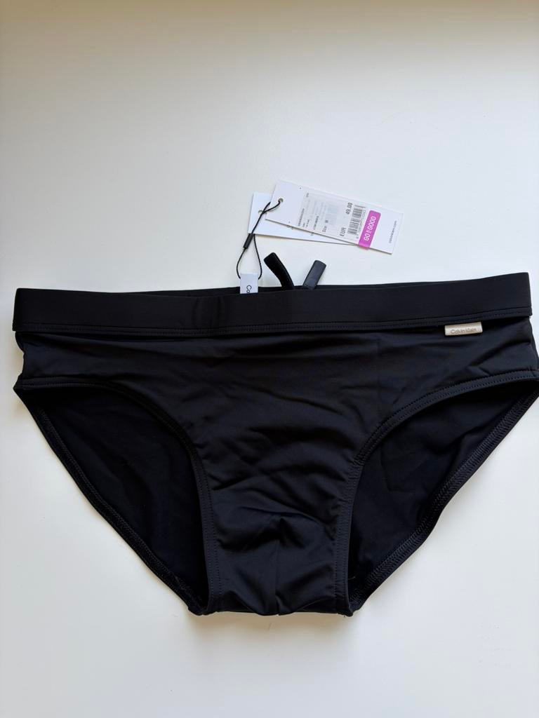 Calvin Klein Zwemslip Nieuw, Kleding | Heren, Verzenden, Maat 48/50 (M), Zwart, Zwemslip