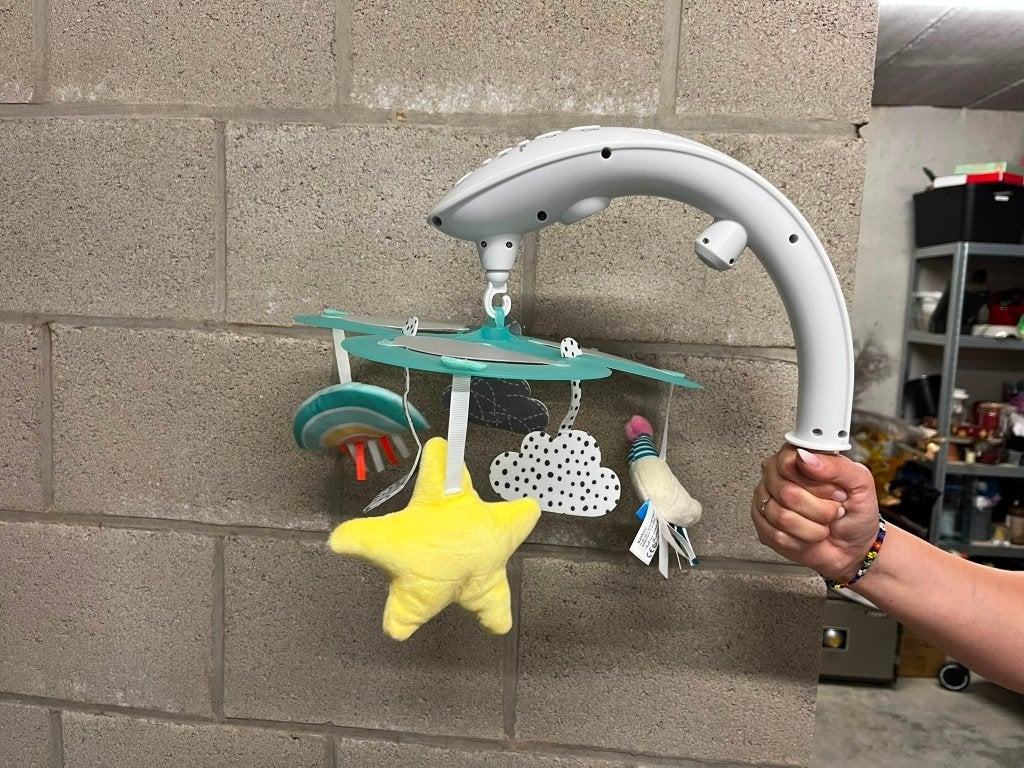 Quax babypark 80x100 cm + parkmobiel met muziek, Kinderen en Baby's, Ophalen, Zo goed als nieuw