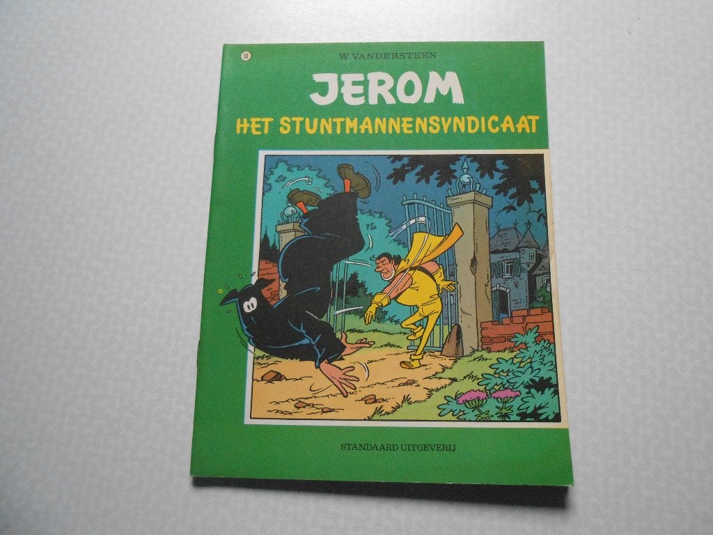 Jerom 56 Het stuntmannensyndicaat 1974 1ste druk., Boeken, Willy vandersteen, Eén stripboek, Nieuw, Ophalen of Verzenden