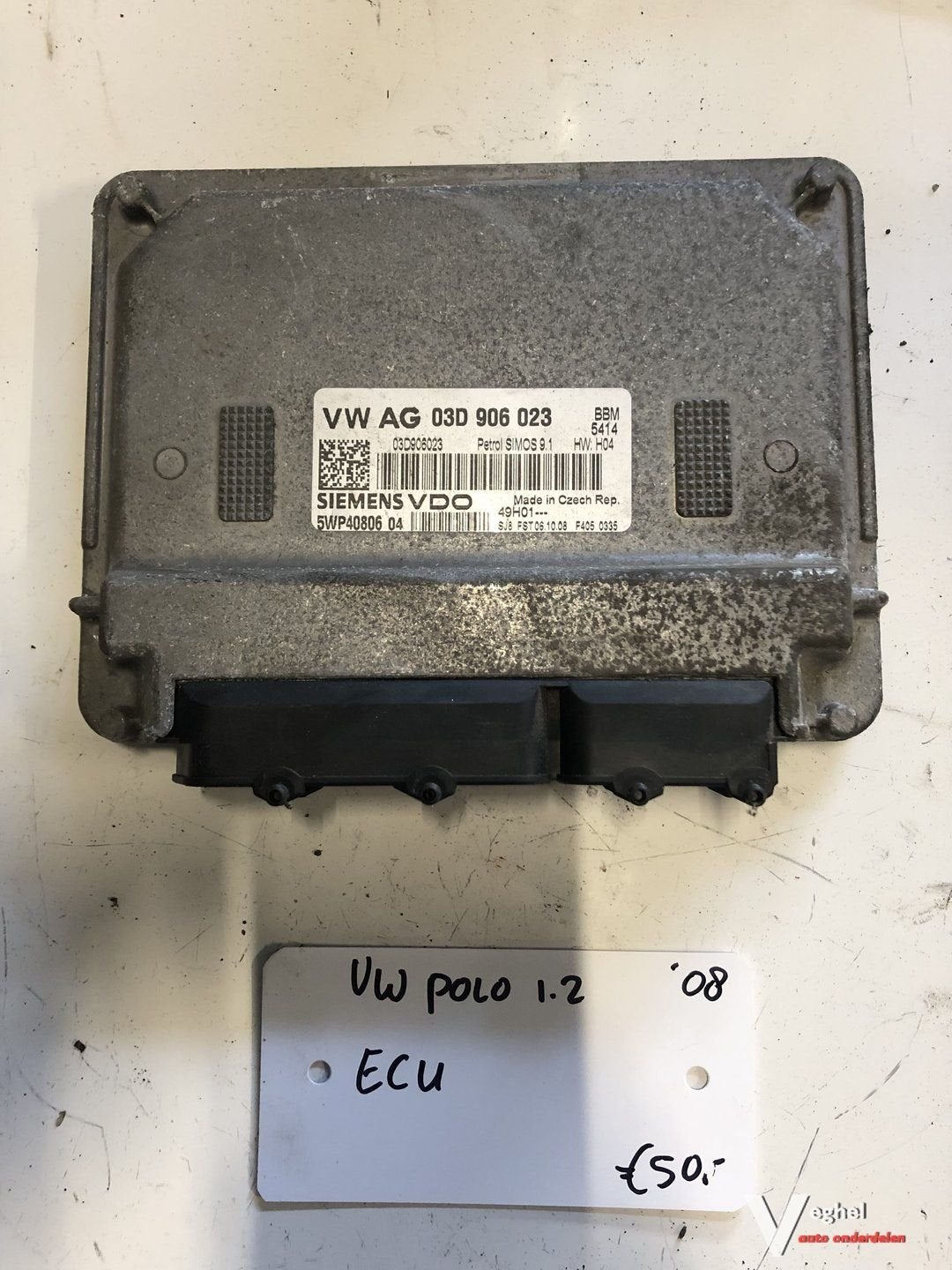 Vw Polo 1.2 2008  Ecu, -, Utilisé, -, -