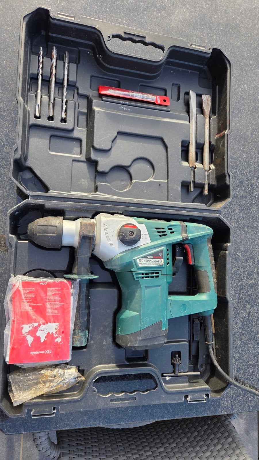 boor en hamer van het merk powerplus XQ, Doe-het-zelf en Bouw, Ophalen, Gebruikt