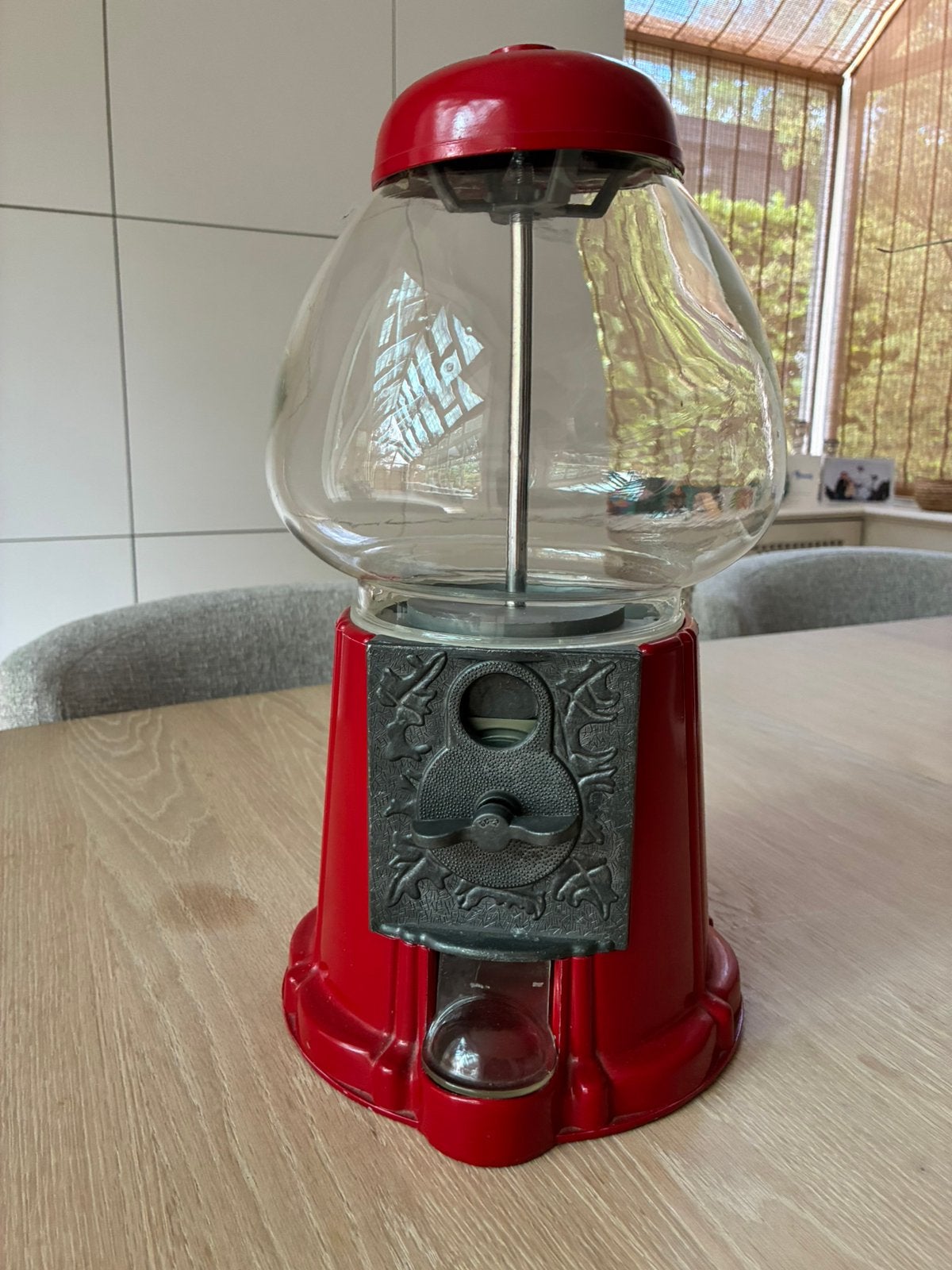 Vintage kouwgomballen automaat, Verzamelen, Automaten | Overige, Ophalen of Verzenden, Gebruikt