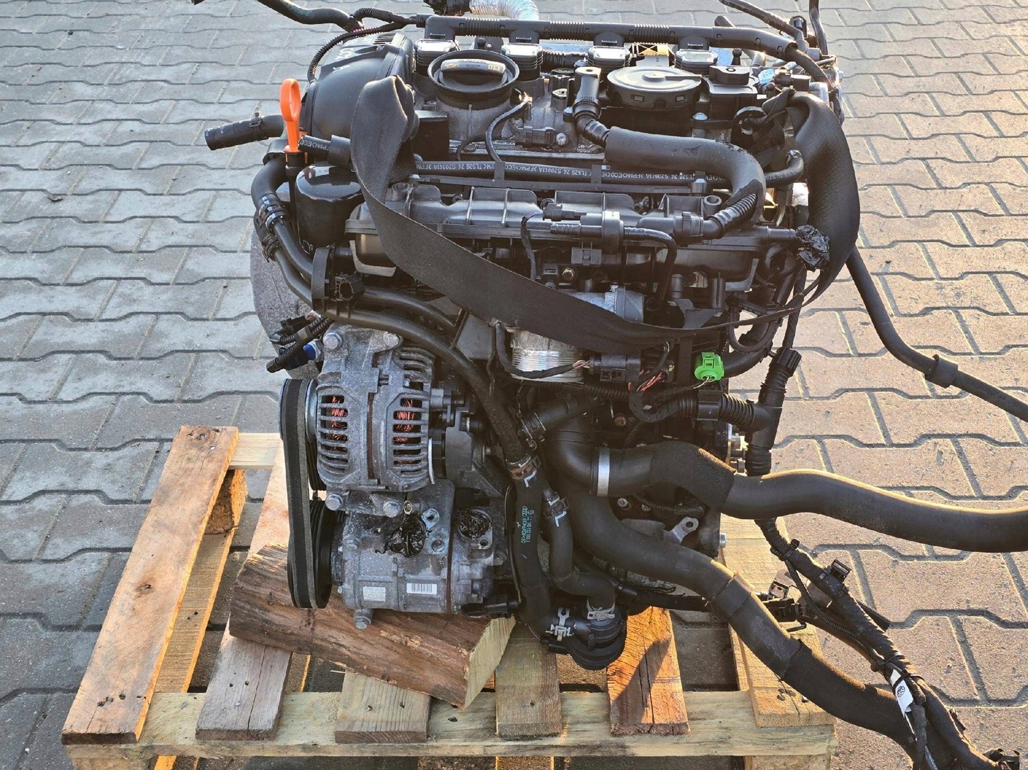 Moteur CCZA Complet A3 GOLF SUPERB SHARAN SEAT LEON OCTAVIA, Verzenden, Gebruikt, Overige automerken