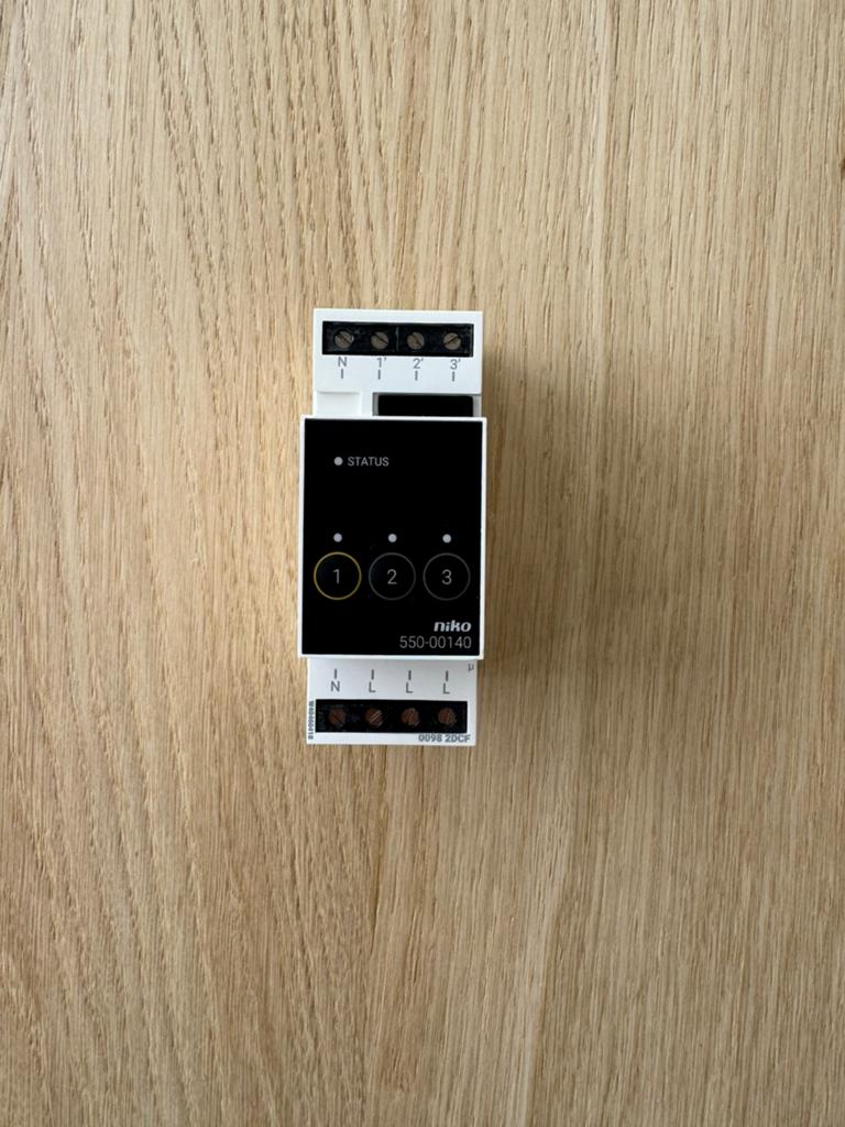 Ventilatie module Niko Home Control 2, Enlèvement ou Envoi, Comme neuf