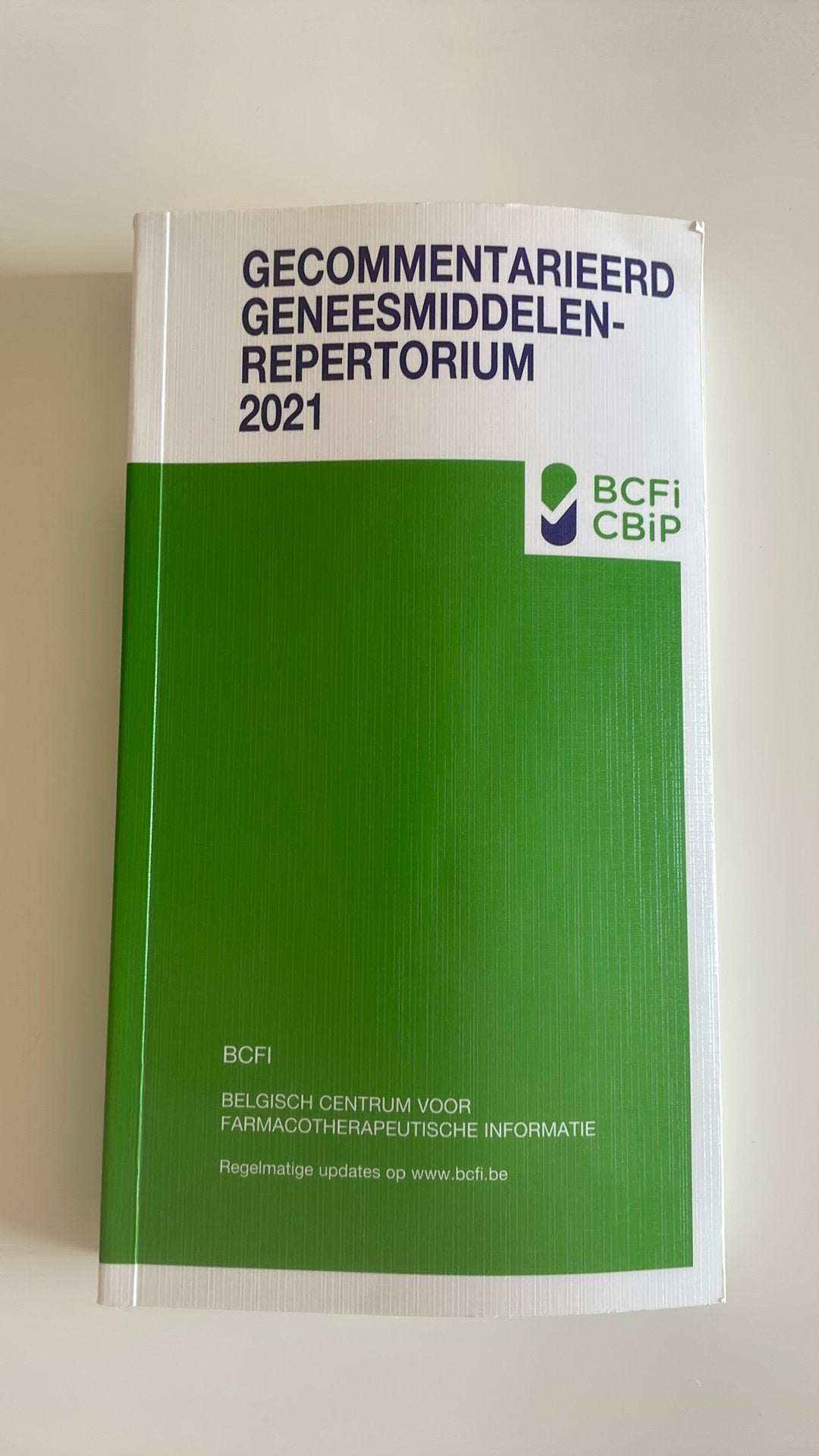 BCFI, Gecommentarieerd geneesmiddelen repertorium 2021, Ophalen of Verzenden, Zo goed als nieuw