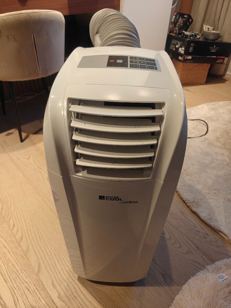 Mobiele airco FRAL Super Cool FSC 14, Elektronische apparatuur, Airco's, Zo goed als nieuw, Mobiele airco, Minder dan 60 m³, Koelen en Ontvochtigen