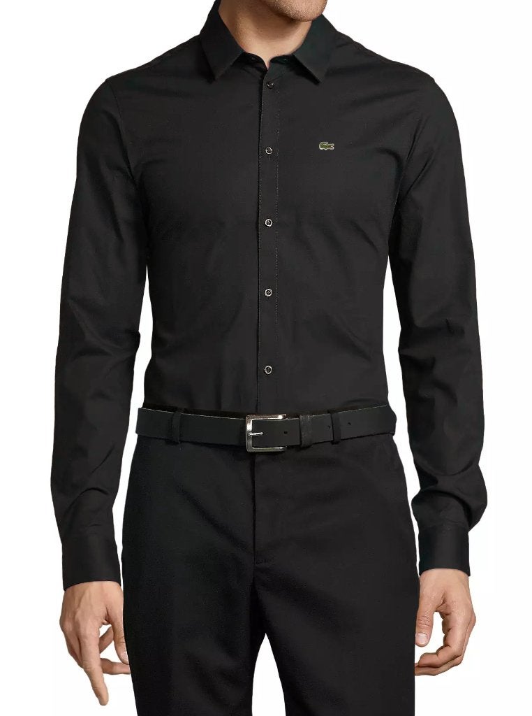 Lacoste Hemd Slim Fit 2 Kleuren Lange Mouwen S-4XL, Kleding | Heren, Overige kleuren, Verzenden, Lacoste, Nieuw