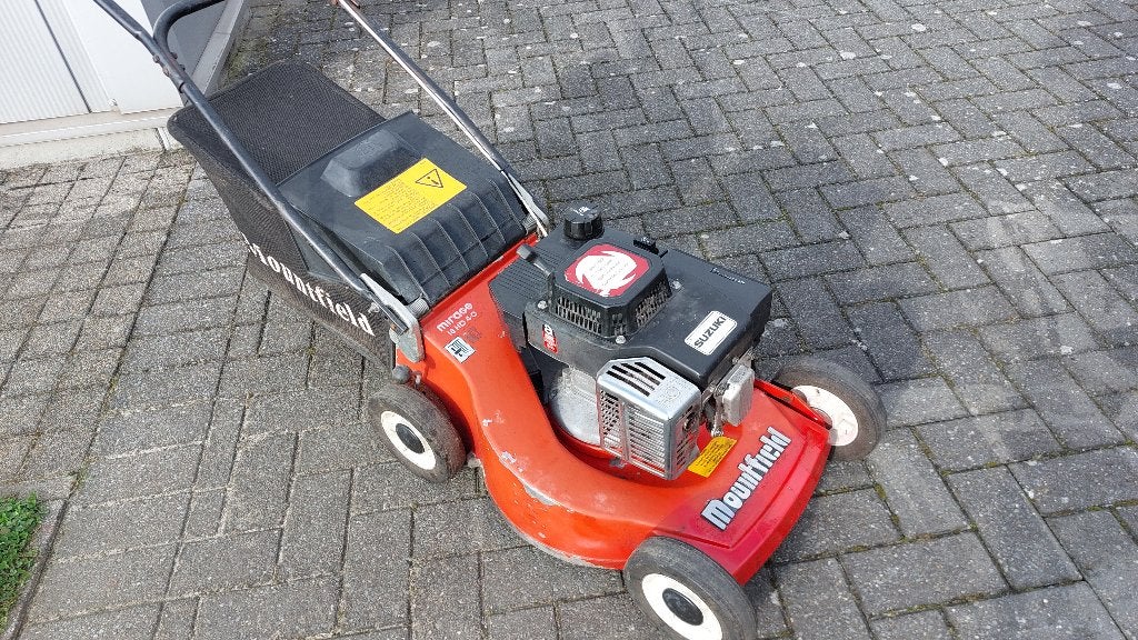 Mountfield grasmaaier met Briggs&Stratton motor, Tuin en Terras, Grasmaaiers, Ophalen, Cirkelmaaier, Gebruikt, 40 t/m 49 cm
