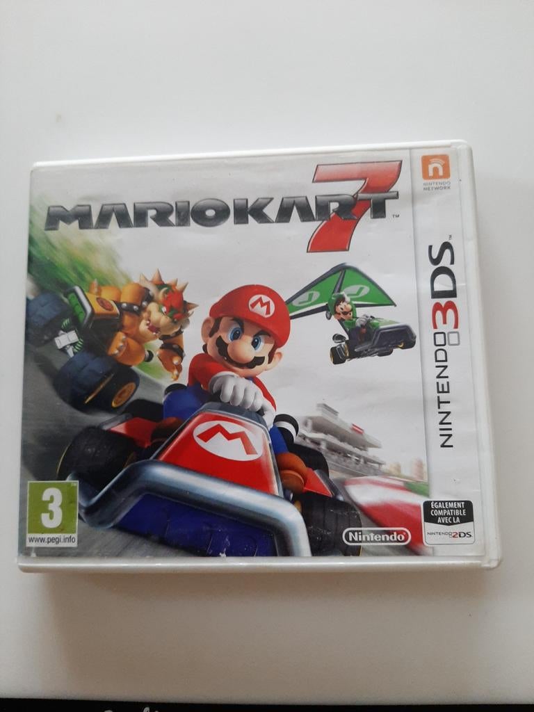 Nintendo 3ds - Mario kart 7 - BOITE VIDE, Consoles de jeu & Jeux vidéo, Enlèvement ou Envoi, Utilisé