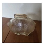 Spaarpot varken glas om te breken, Verzamelen, Ophalen of Verzenden