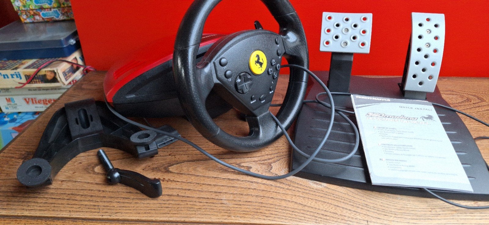 Stuur en pedalen PS2, Games en Spelcomputers, Spelcomputers | Sony PlayStation 2, Ophalen