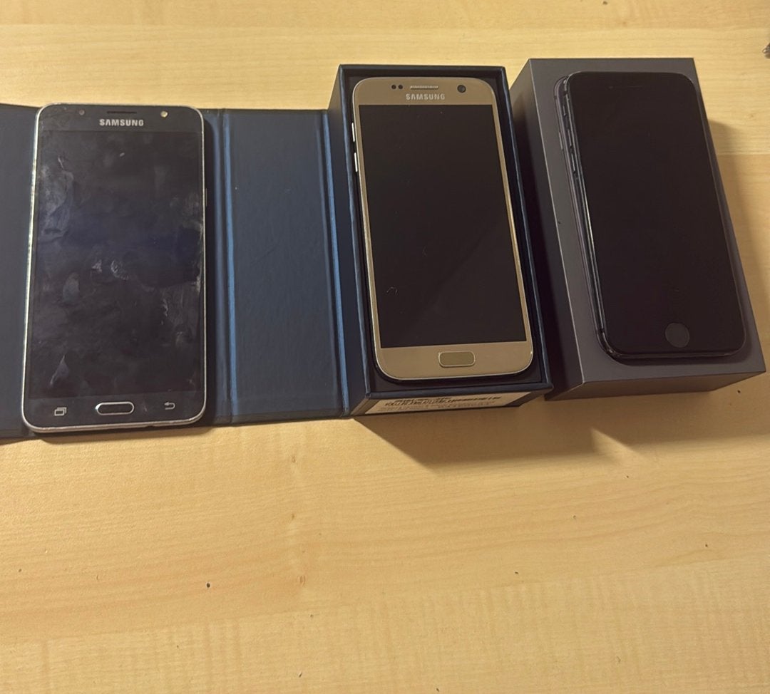Iphone 8 en samsung, Ophalen, Gebruikt
