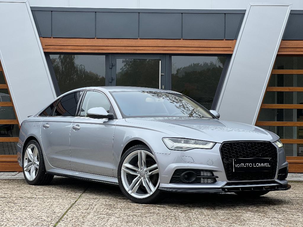 Audi A6 1.8TFSI - S LINE/ AUTOMAAT/ KEYLESS/ LEDER/ GARANTIE, Auto's, Audi, 4 deurs, 4 cilinders, Leder, Bedrijf