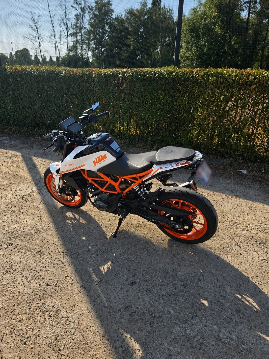 KTM Duke 125 swap 390 uniek +2800km, Motos, ABS, Occasion, Permis Moto A1 minimum, Particulier