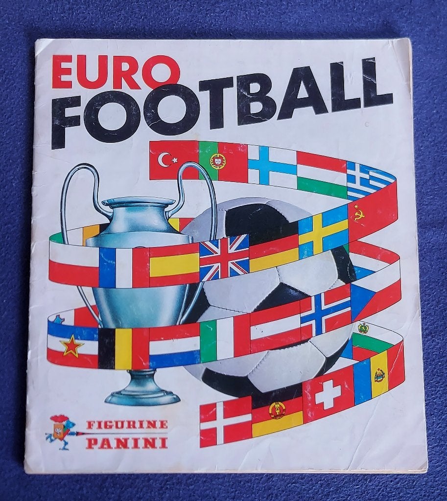 Panini sticker album voetbal ' EK Euro 76 ' -volledig-, Ophalen of Verzenden, Gebruikt, Poster, Plaatje of Sticker