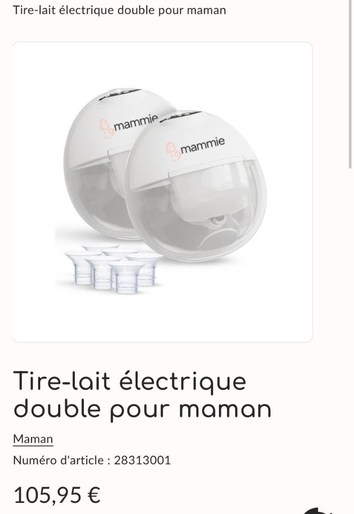 Tire lait, Enlèvement, Neuf, Mains libres, Tire-lait