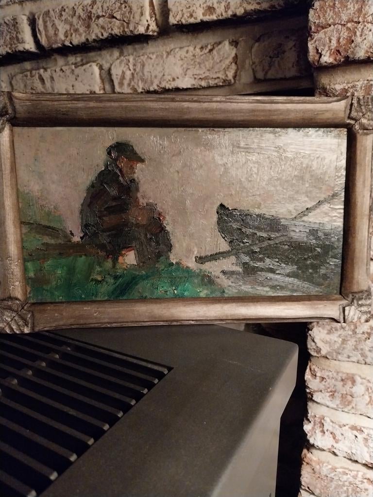 Antiek schilderij., Enlèvement