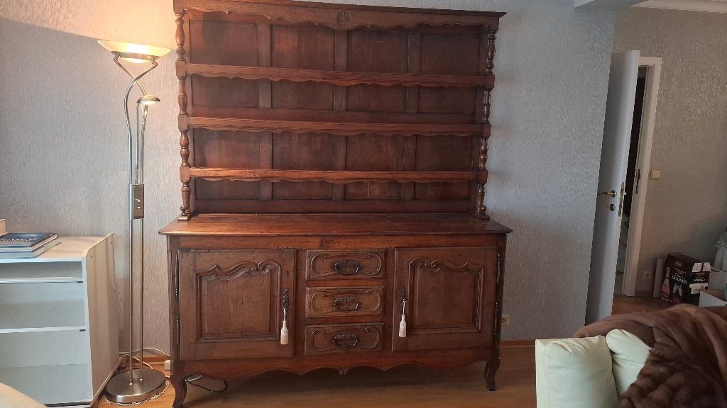 Rustiek dressoir met twee lichamen in Louis XV-stijl, Antiek en Kunst, Ophalen