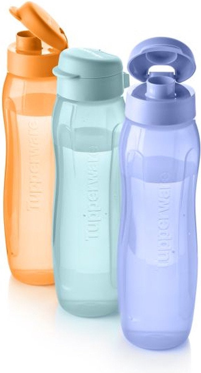 Nieuwe ecoflessen van tupperware 750 ml, Enlèvement ou Envoi, Neuf