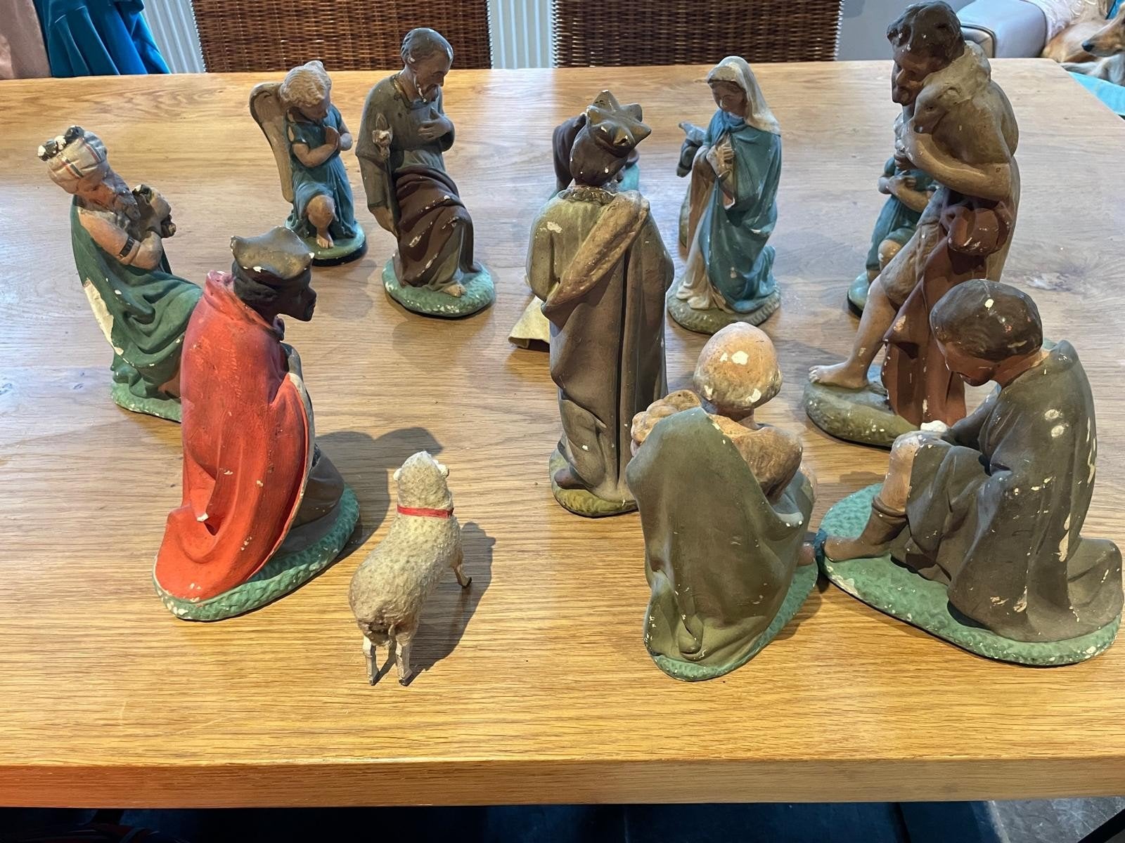 zeer oude kerstfiguren, Diversen, Ophalen