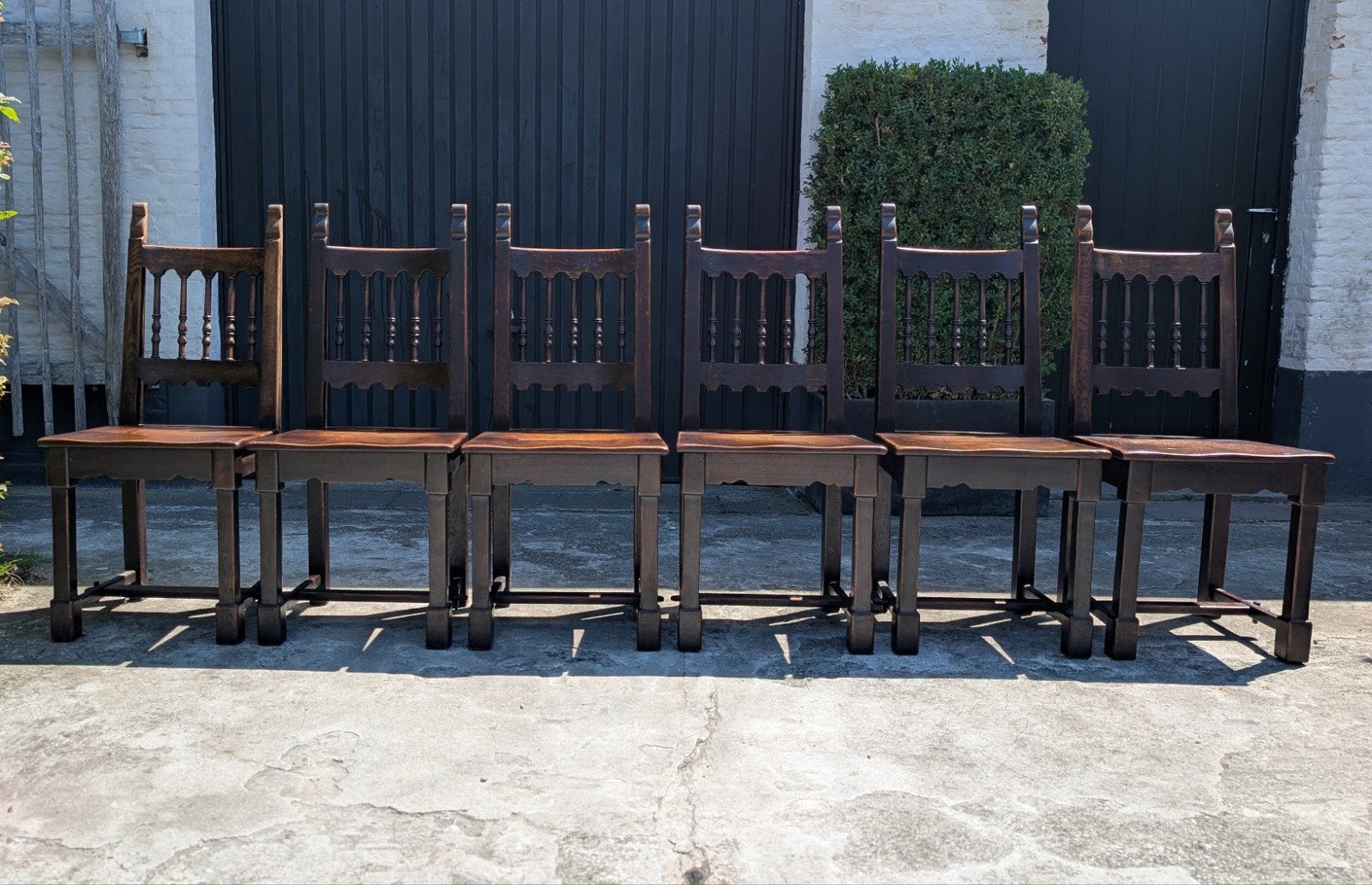 Set prachtige antieke stoelen, Ophalen