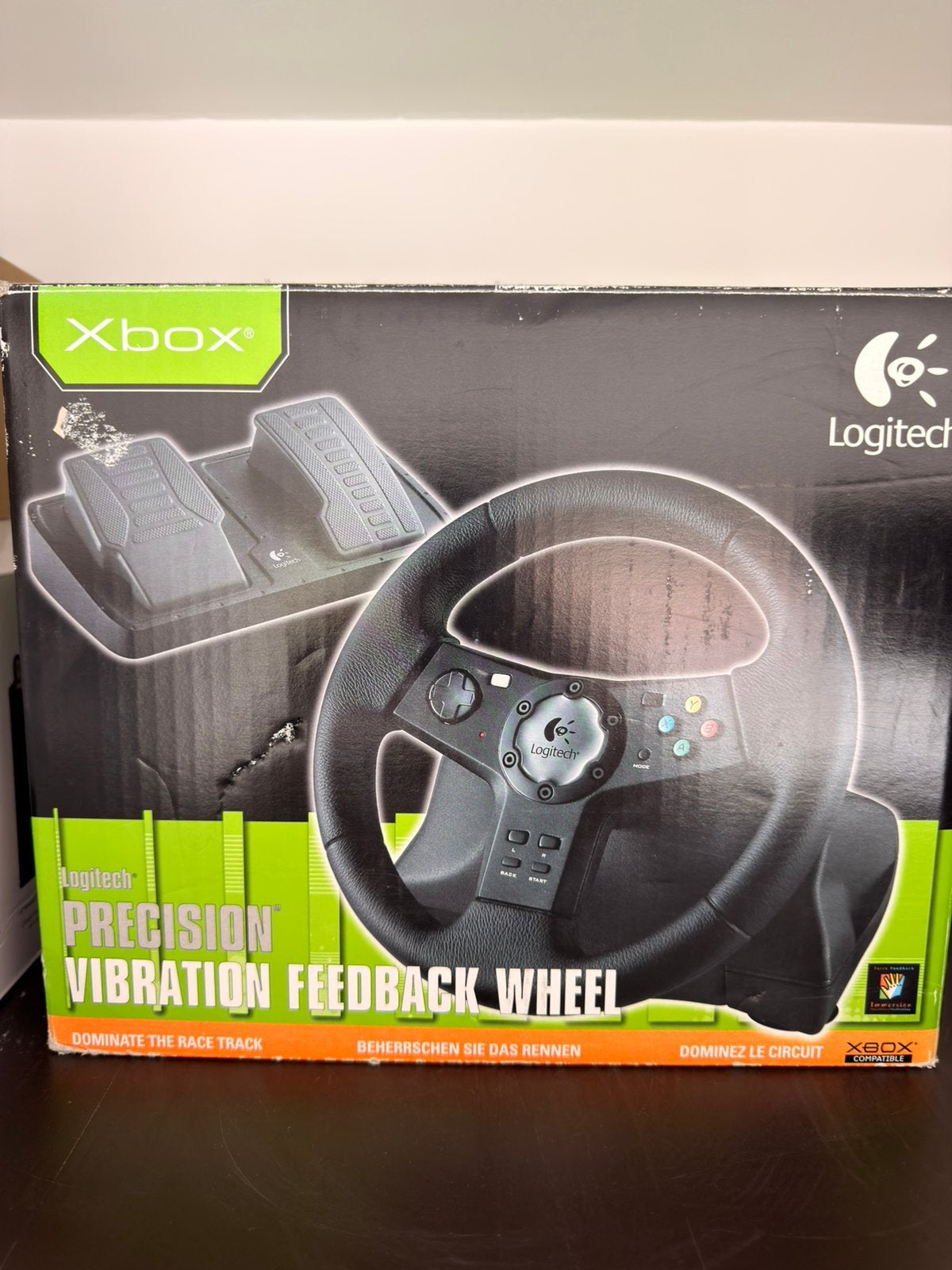 Xbox Logitech stuur, Ophalen of Verzenden, Zo goed als nieuw