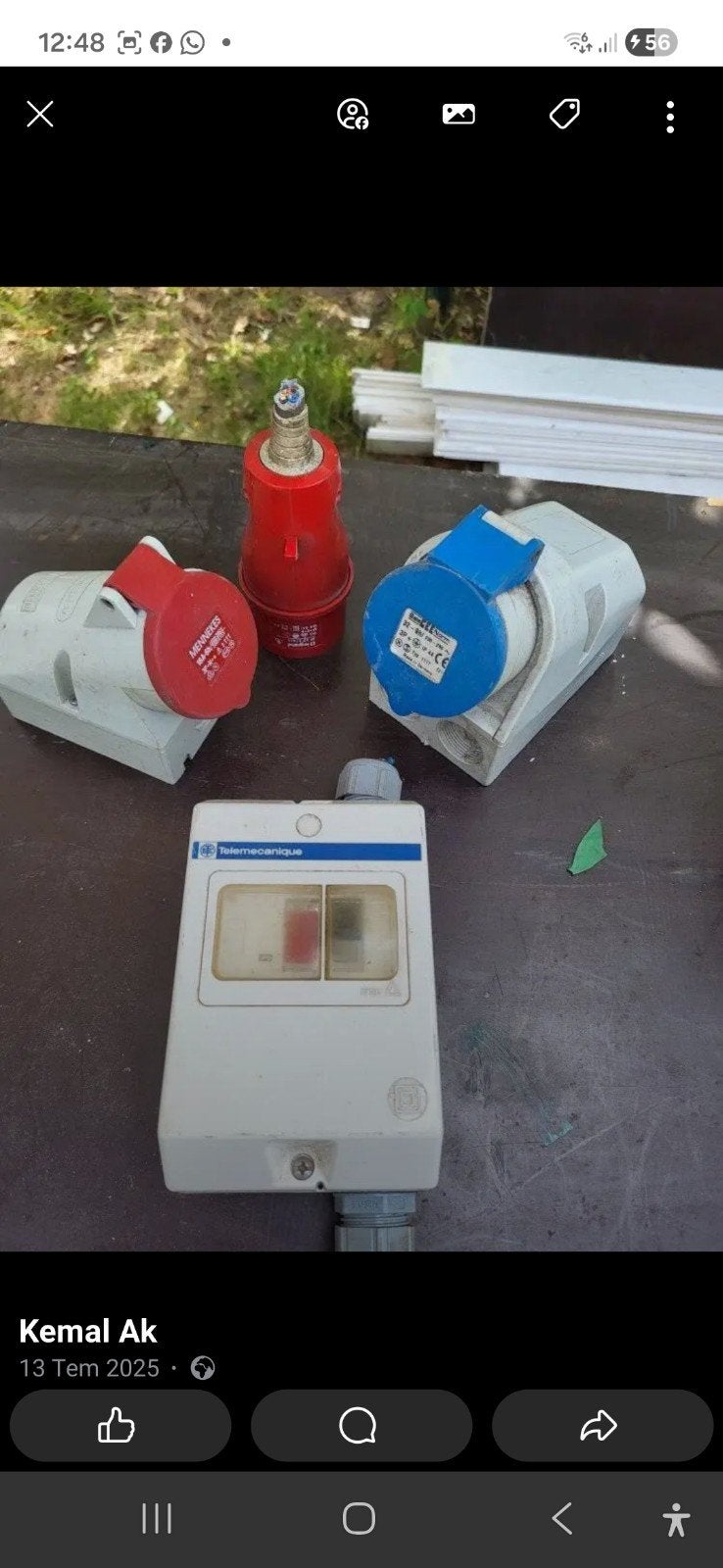 stekker klein elec kast, Huis en Inrichting, Ophalen of Verzenden