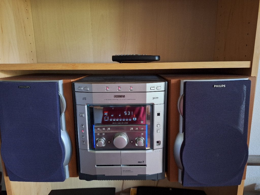stereo set, Enlèvement, Comme neuf, Deck cassettes ou Lecteur-enregistreur de cassettes, Philips