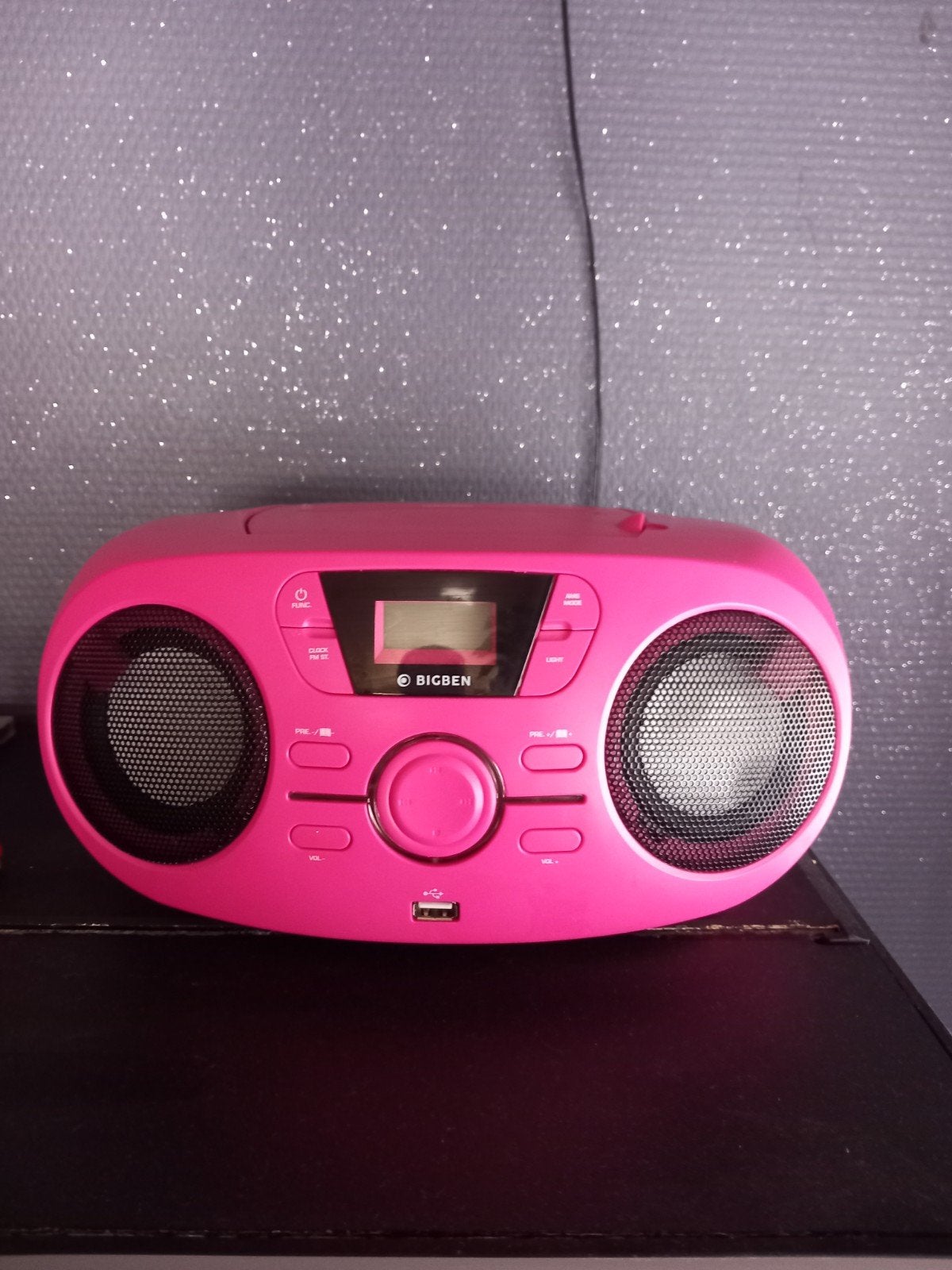 draagbare radio/cd/usb speler van bigben, Ophalen, Radio