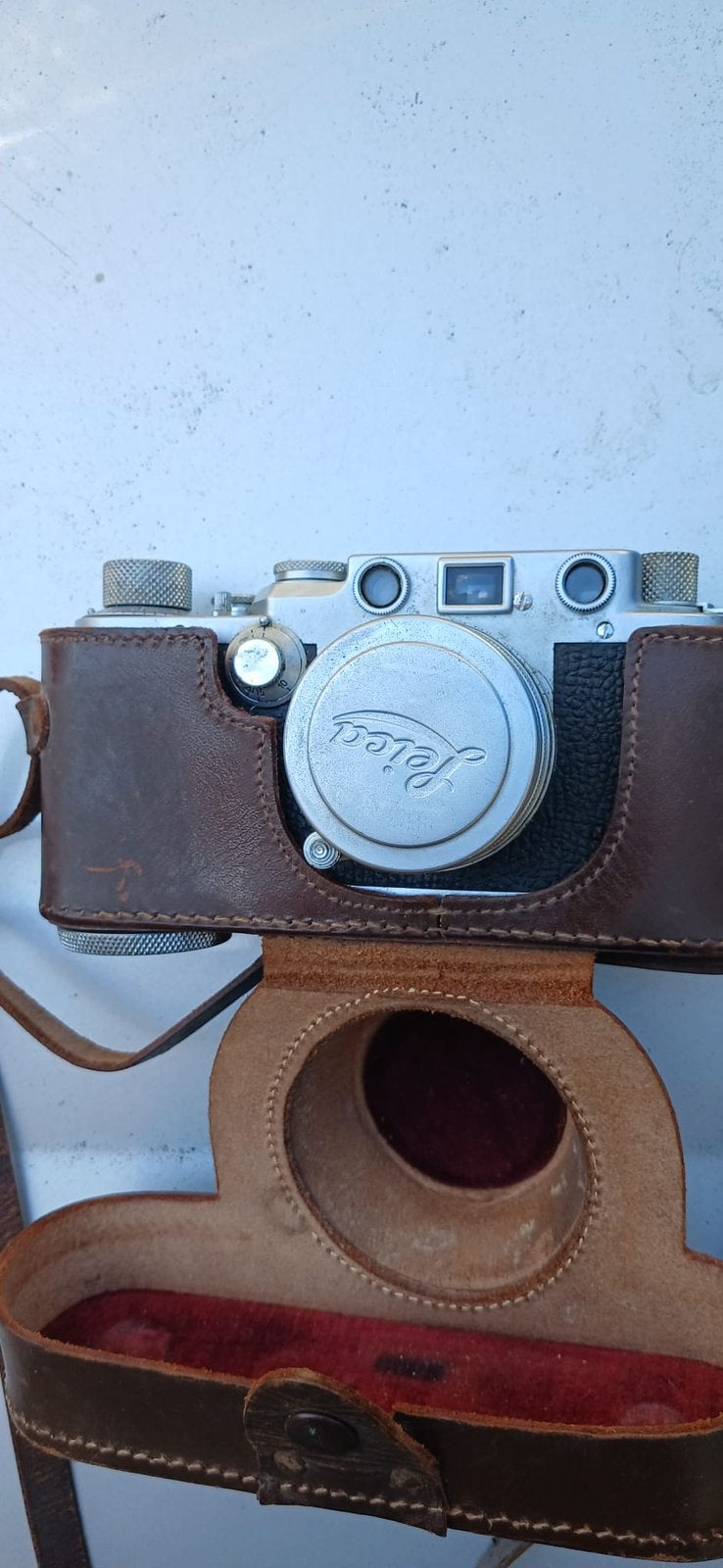 Leica IIIf+summitar 50mm f/2 -appareil photo vintage M39, Audio, Tv en Foto, Fotocamera's Analoog, Zo goed als nieuw, Leica, Ophalen