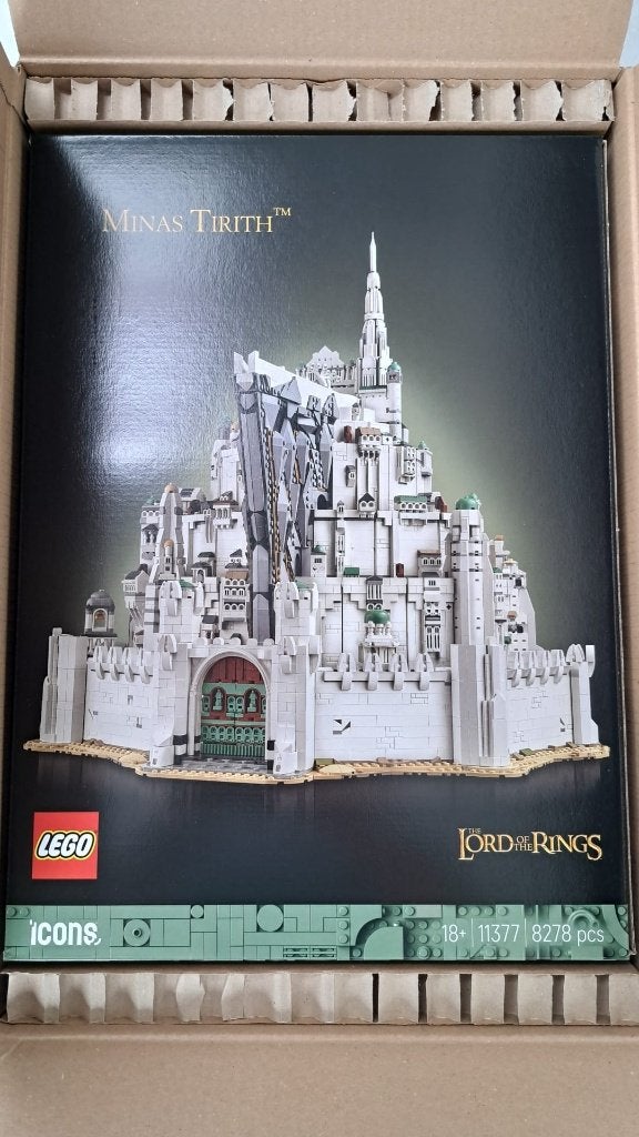 Lego Icones 11377 Le Seigneur des Anneaux Minas Tirith, Enfants & Bébés, Jouets | Duplo & Lego, Neuf, Lego, Ensemble complet, Complet