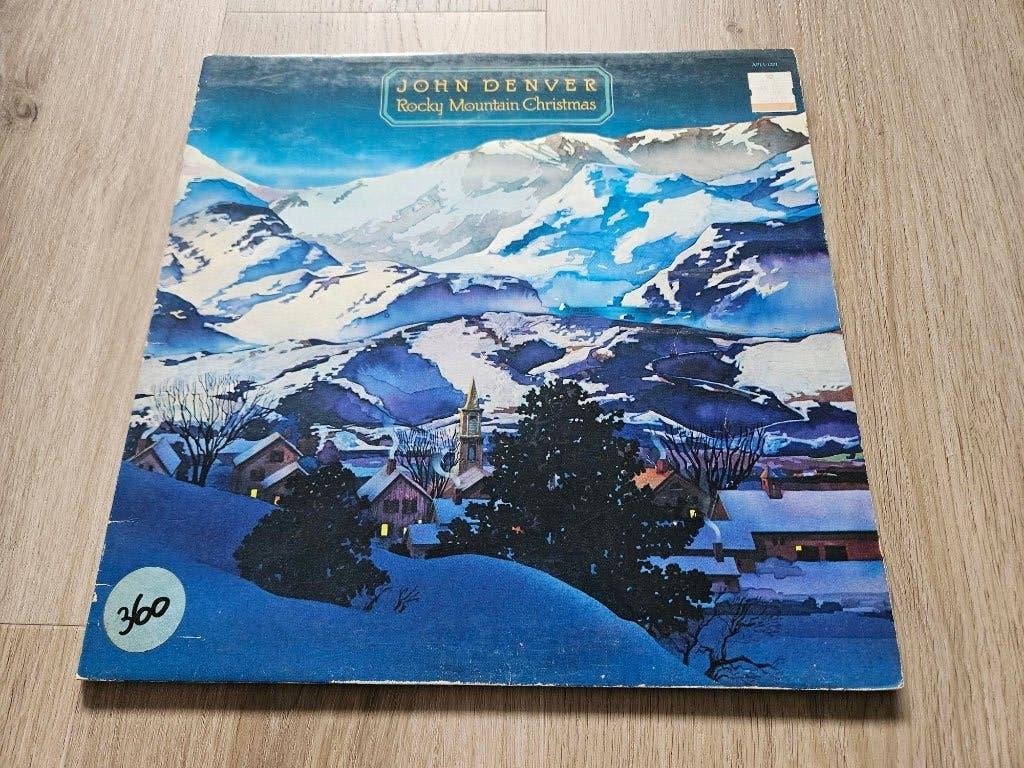 LP John Denver - Rocky Mountain Christmas, LP, Gebruikt, Ophalen of Verzenden, Gatefold hoes