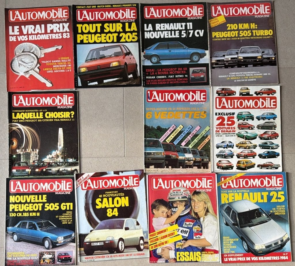 L'Automobile Magazine 1983, Gelezen, Algemeen, L'Automobile Magazine, Ophalen of Verzenden