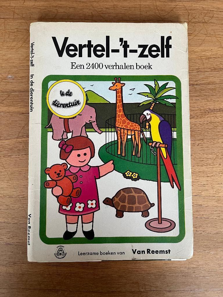 prentenboek In de dierentuin, Boeken, Gelezen, Iris Van Gender, Fictie algemeen, Uitklapboek