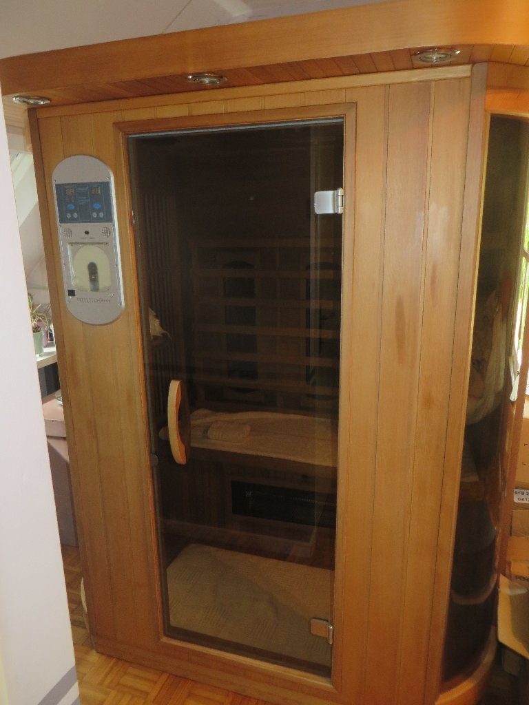 infrarood sauna, Sport en Fitness, Sauna, Ophalen, Zo goed als nieuw, Infrarood