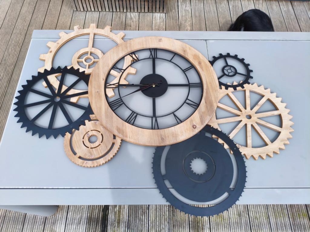 Horloge décorative, Enlèvement