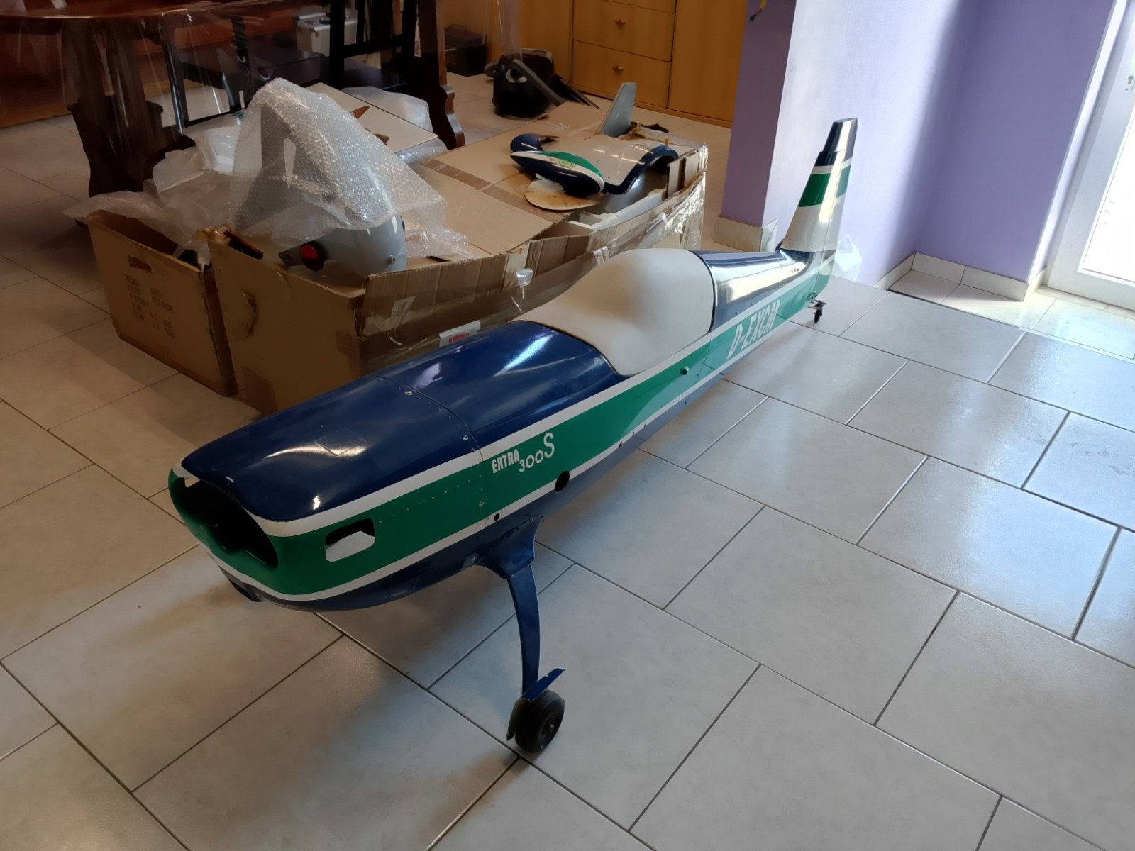 Extra 300S, Ophalen
