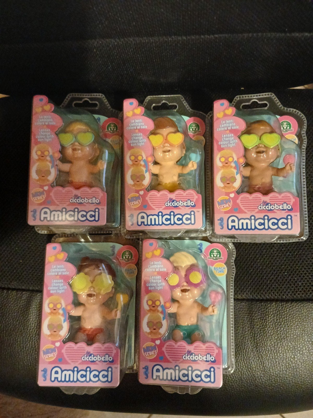 5 Verschillende Cicciobello Amicicci Poppetjes, Ophalen, Nieuw