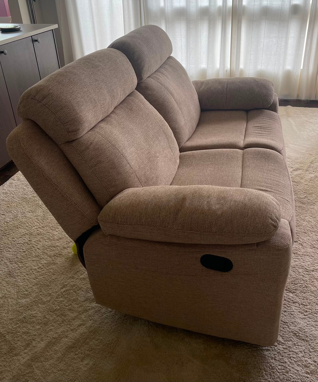 Relax zetel, Ophalen, 150 tot 200 cm, Tweepersoons, 75 tot 100 cm
