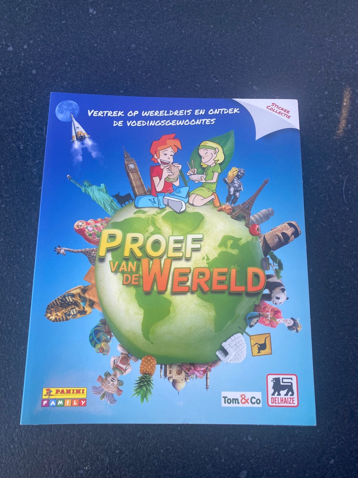 Panini boek Proef van de Wereld, Enlèvement