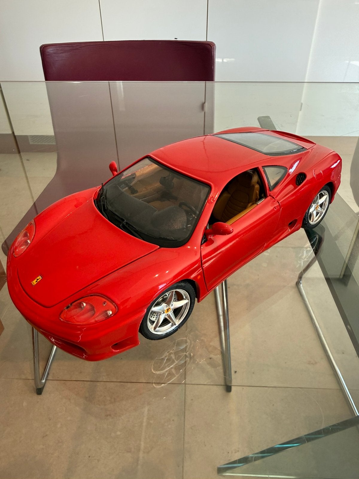 Ferrari 360 Modena (1999) 1:18 Burago made in Italy, Hobby & Loisirs créatifs, Voitures miniatures | 1:18, Enlèvement ou Envoi