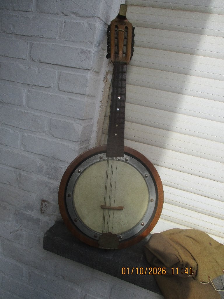 banjo, Muziek en Instrumenten, Ophalen of Verzenden, Gebruikt, Overige typen