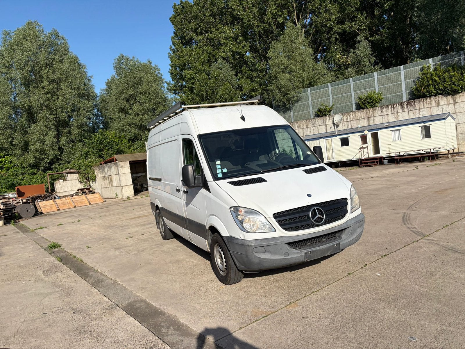 Mercedes Sprinter 313CDI, Auto's, Euro 5, 4 cilinders, Wit, Mercedes-Benz