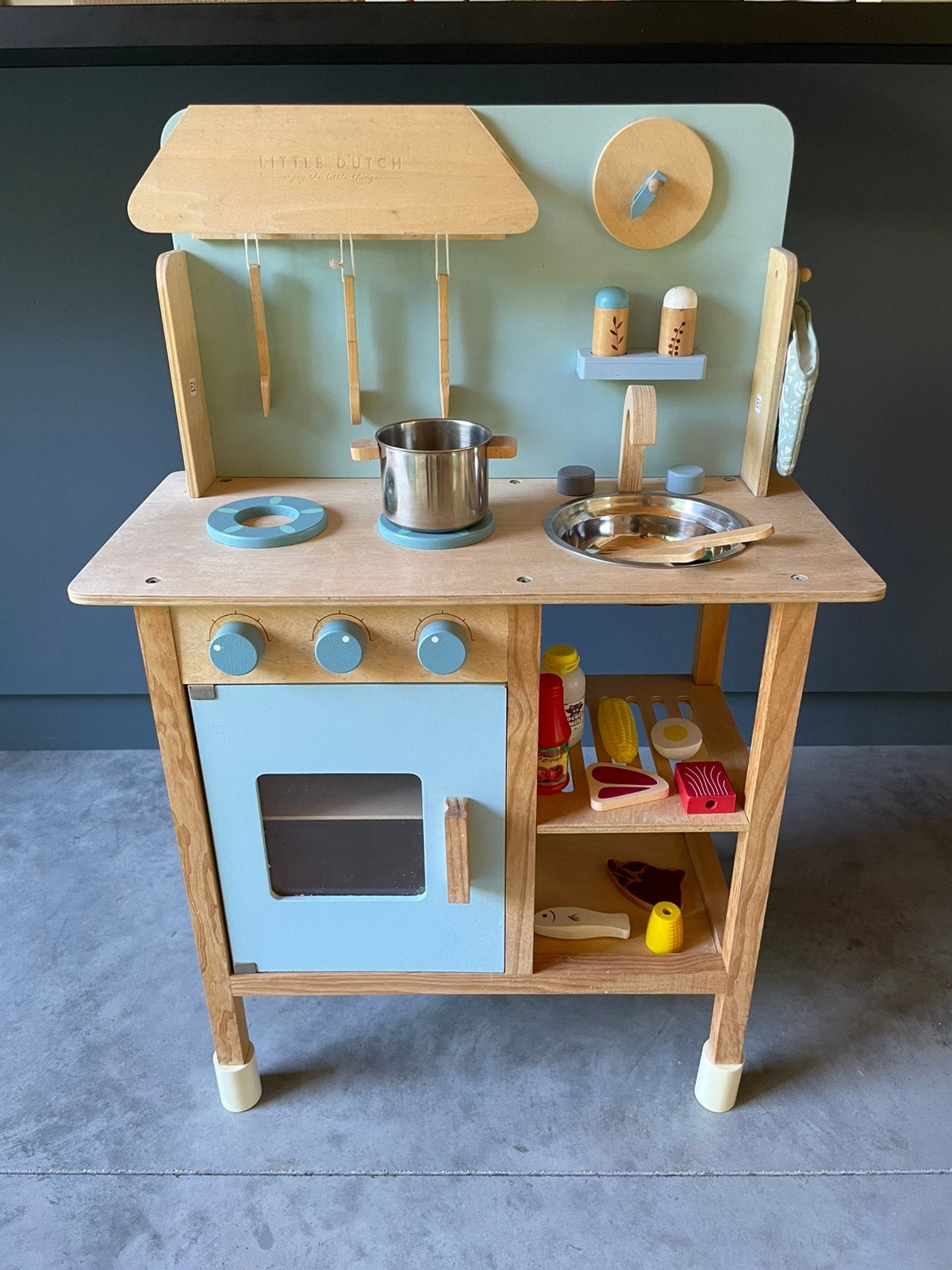 Little dutch houten speelkeuken, Enlèvement, Utilisé, Bois, Jouer à la cuisine
