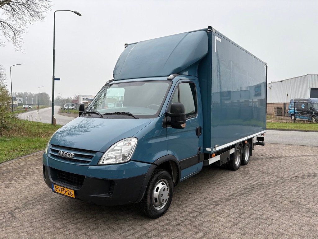 Iveco Daily 40C15 BE Clixtar, Veldhuizen oplegger, Laadklep, Gebruikt, 4 cilinders, Iveco, Blauw