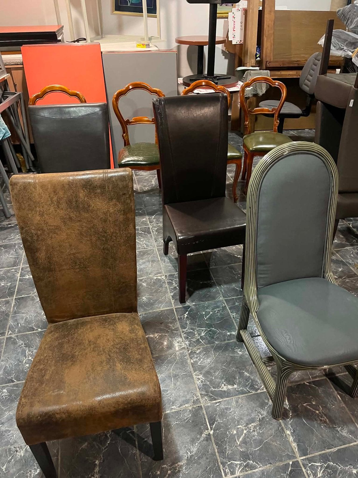 Verschillende eetstoelen | apart te koop, Enlèvement, Comme neuf