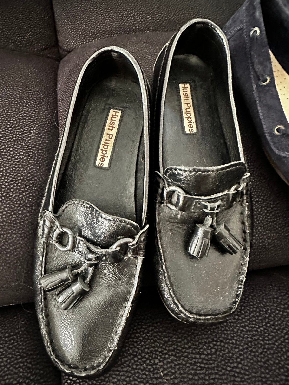 Hush puppies mocassins 38 en cuir, Enlèvement ou Envoi, Comme neuf, Ballerines